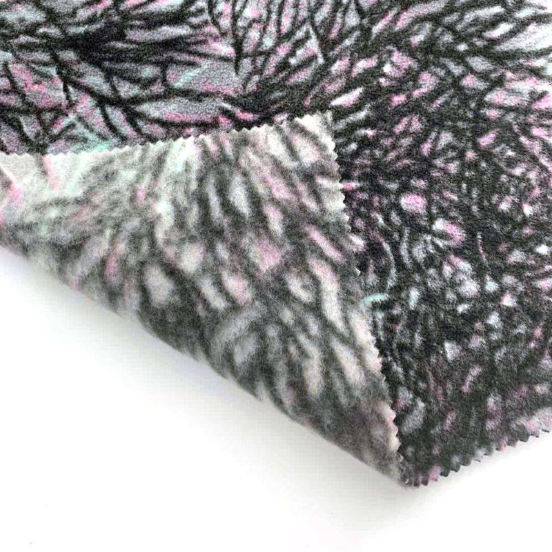 Camouflage Print Polar Fleece Fabric3 1