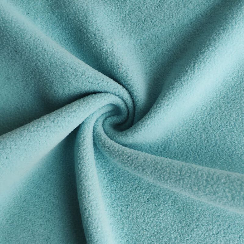 Double Brushed One Side Anti pill fabric for Warm Jackets Loungewear1