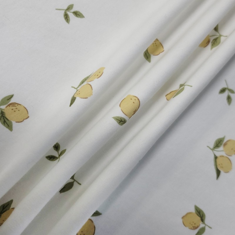 100 Cotton Printed Jersey Fabric with Soft Handfeel for T Shirts5