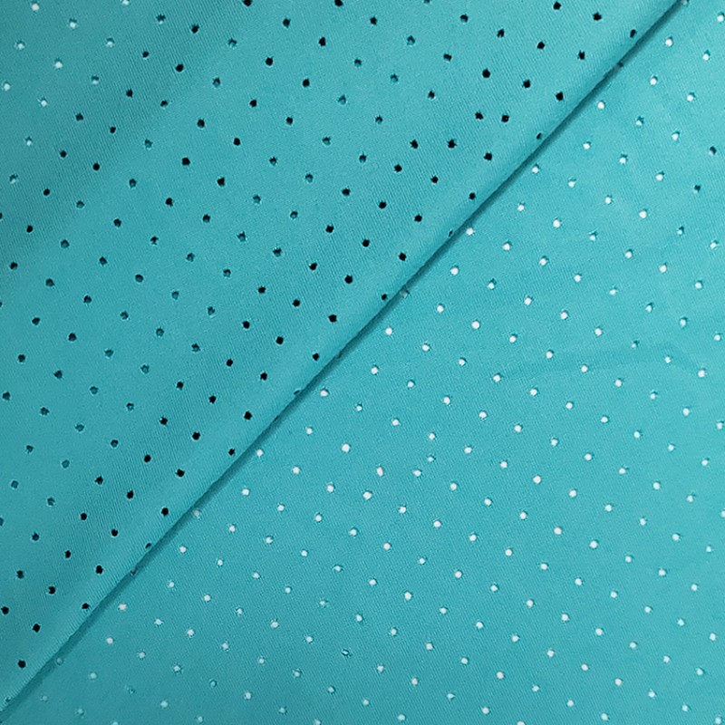 Brushed Yummg Fabric with Perforation for Breathable Comfort Wear2