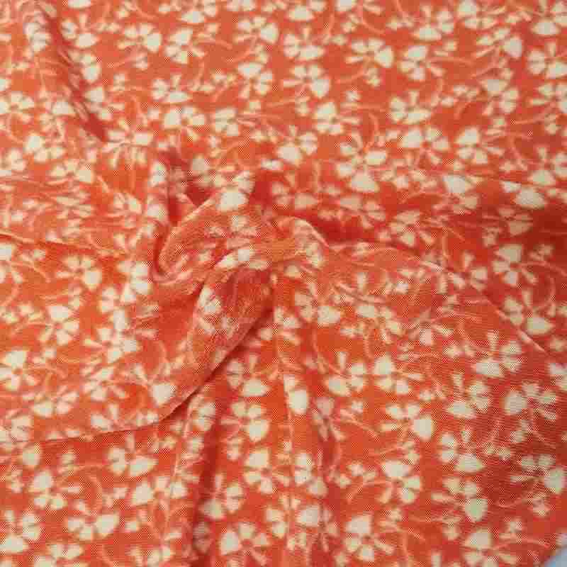 Eco Recycled Polyester Printed Staple Fleece Fabric with Plush Pile 5