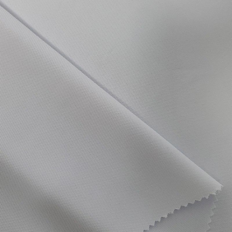 Pique Mesh Fabric with Breathable Eyelet Texture for Activewear 2