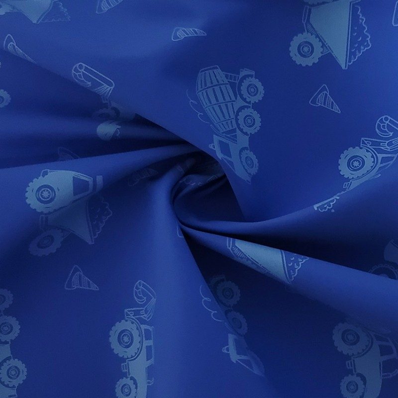 Polyester Knit Fabric with Printed PU Faux Leather4