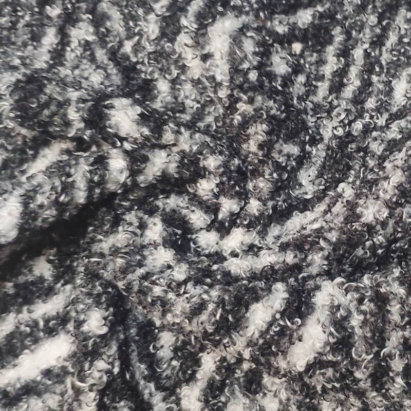 Premium Printed Teddy Fleece Fabric for Warm Jackets Loungewear5