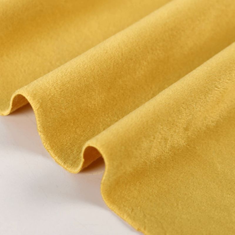 Solid Color De velvet Thermal Fabric with Soft Brushed Handfeel6