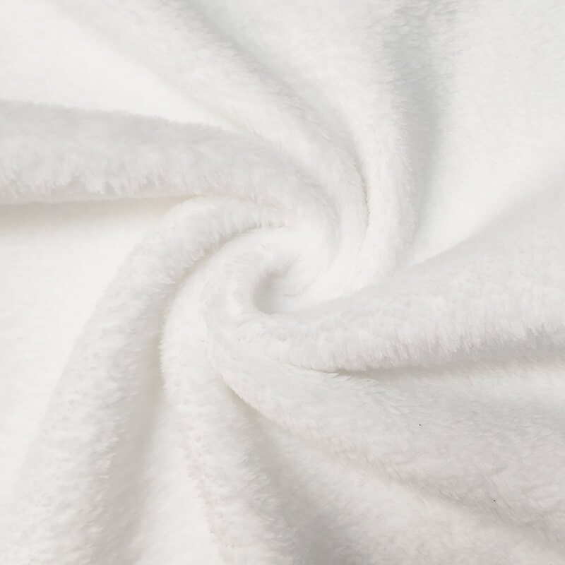 Solid Color Flannel Fabric with Soft Brushed Handfeel for Warmwear4