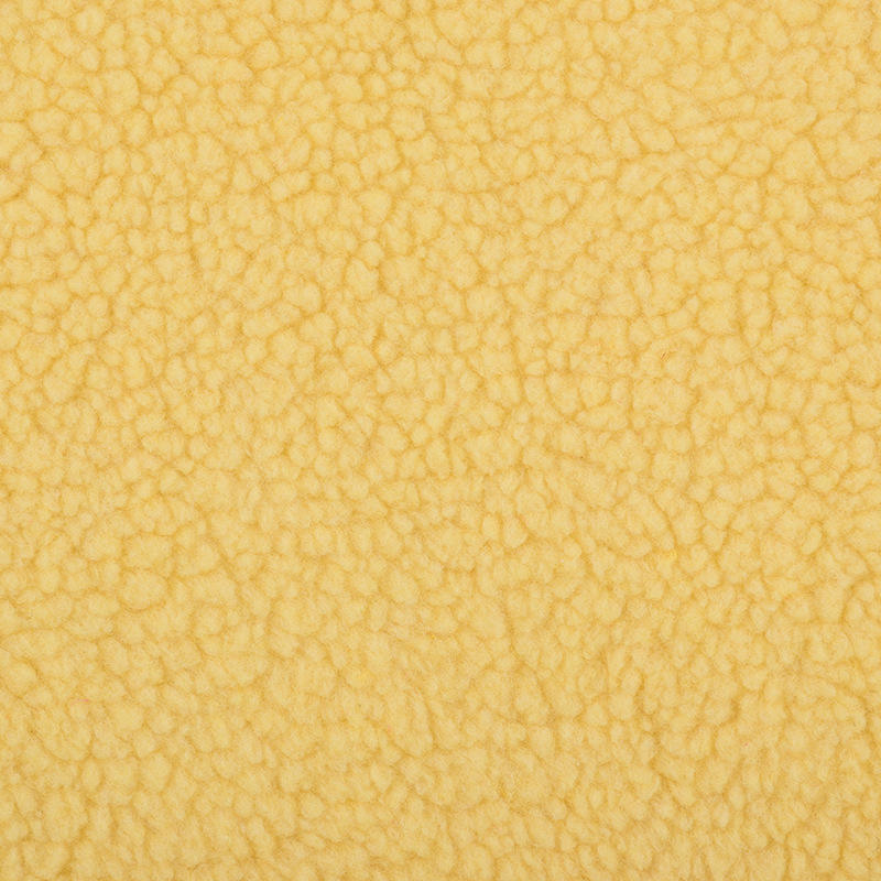 Solid Color Sherpa Fabric with Thick Plush Pile for Cozy Outerwear6