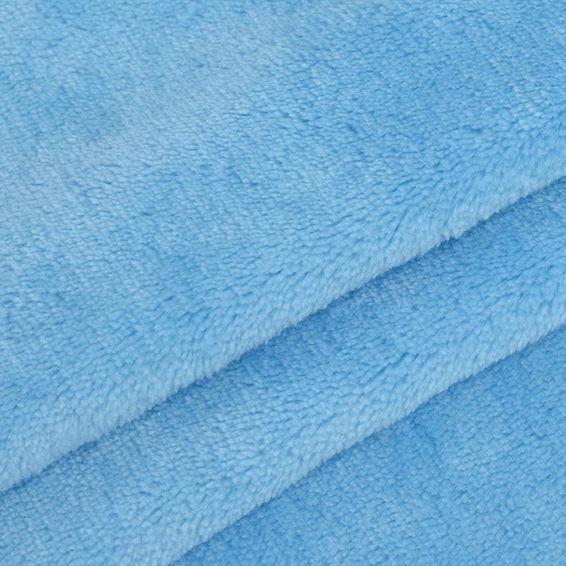 Warm Solid Flannel Fabric with Thick Comfortable Brushed Surface6